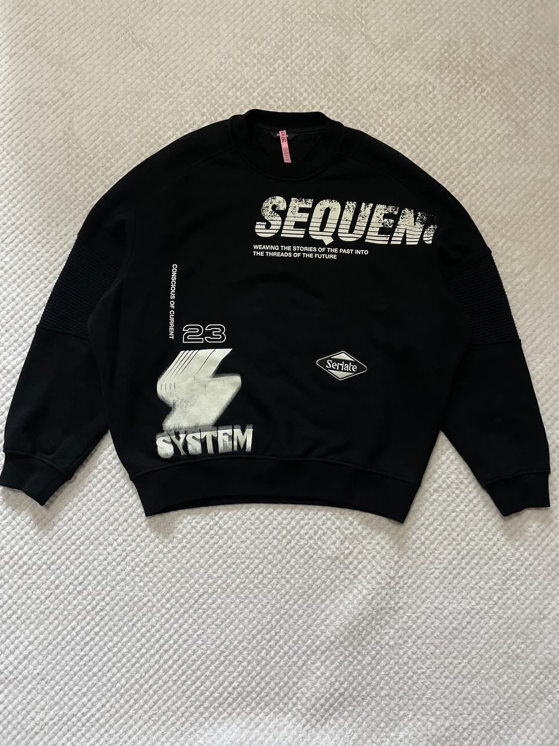 SYSTEM HOMME 시스템옴므 23FW 오버핏 맨투맨(클리닝O) 상품이미지1