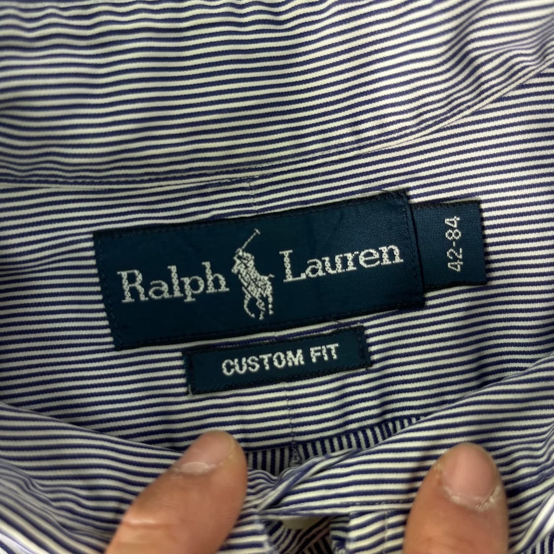 100 폴로랄프로렌 스트라이프 코튼 셔츠 상품이미지4