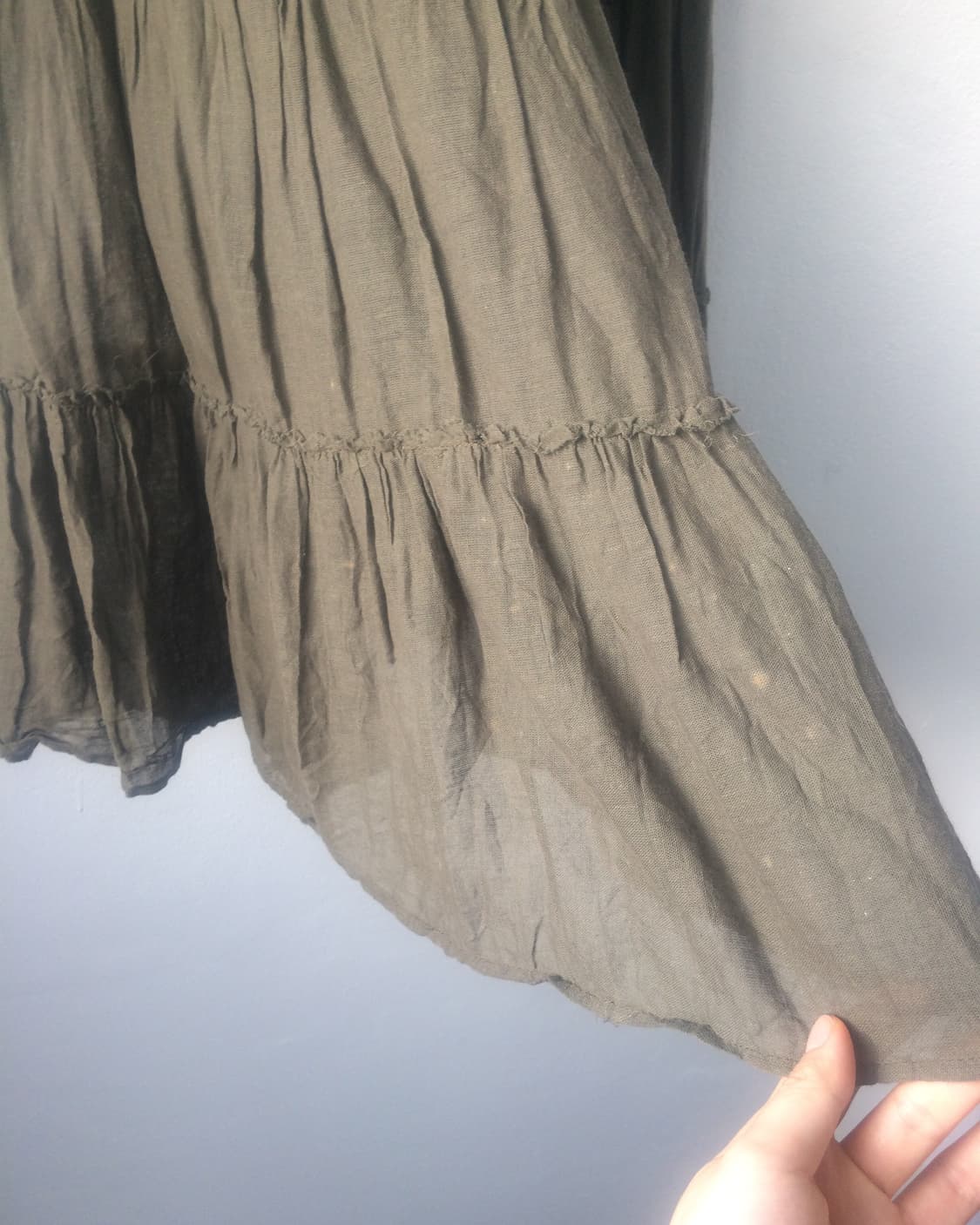 Layer long skirt 상품이미지5