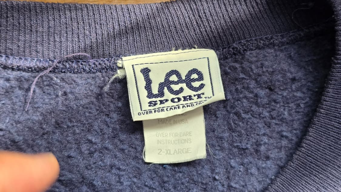 LEE 리 스웻셔츠 50\50 Made In USA XXL  상품이미지4