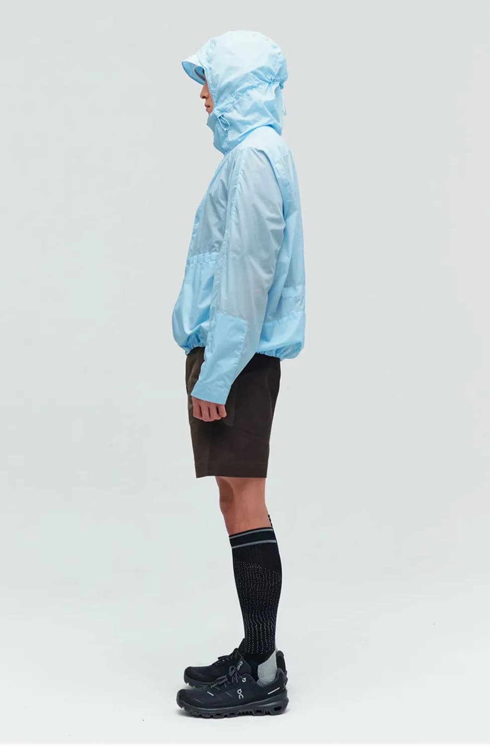 [M] EE nylon wind breaker light blue 상품이미지5