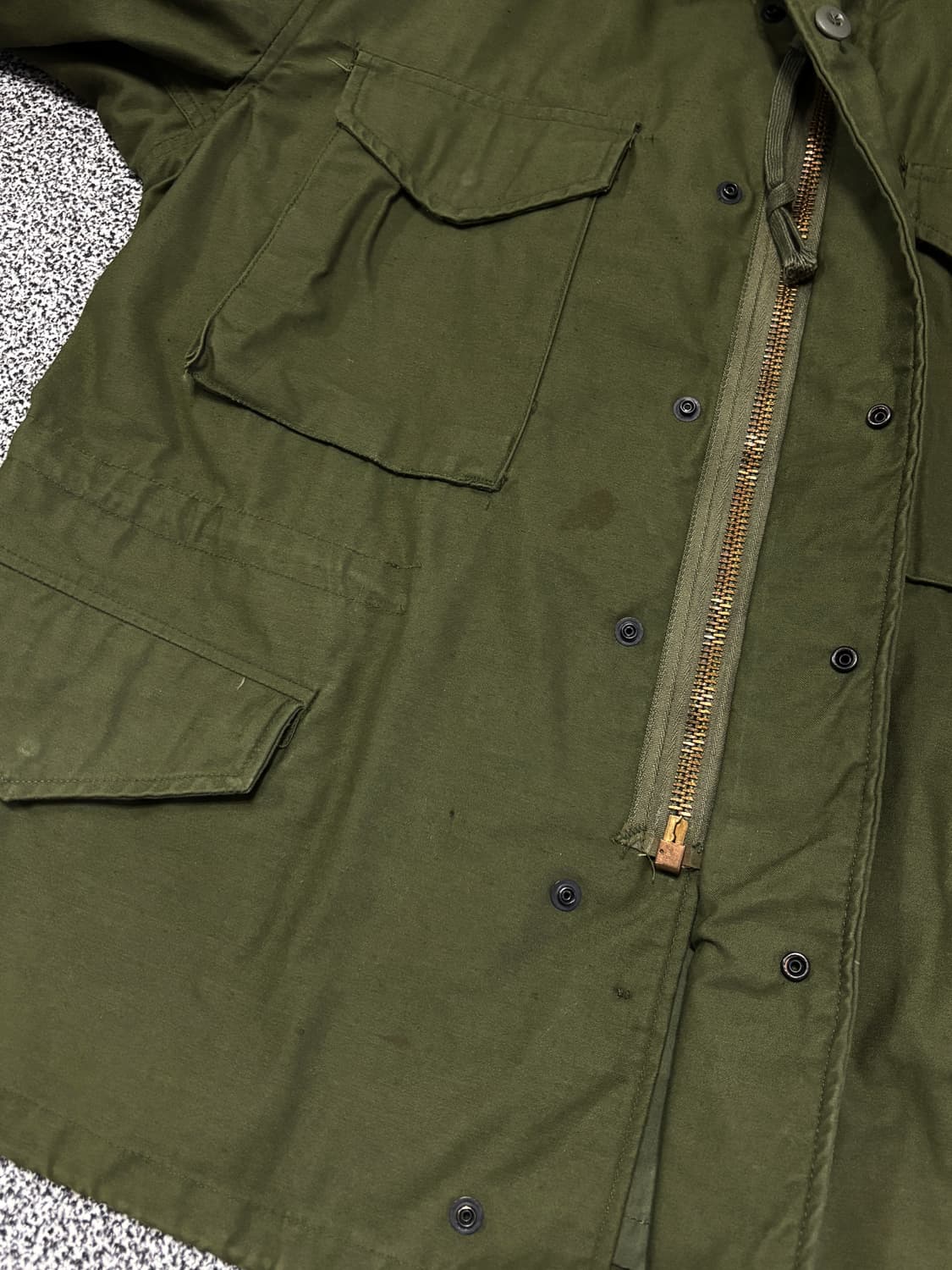 80s 오리지널 m65 필드자켓 3세대 M-S 상품이미지6