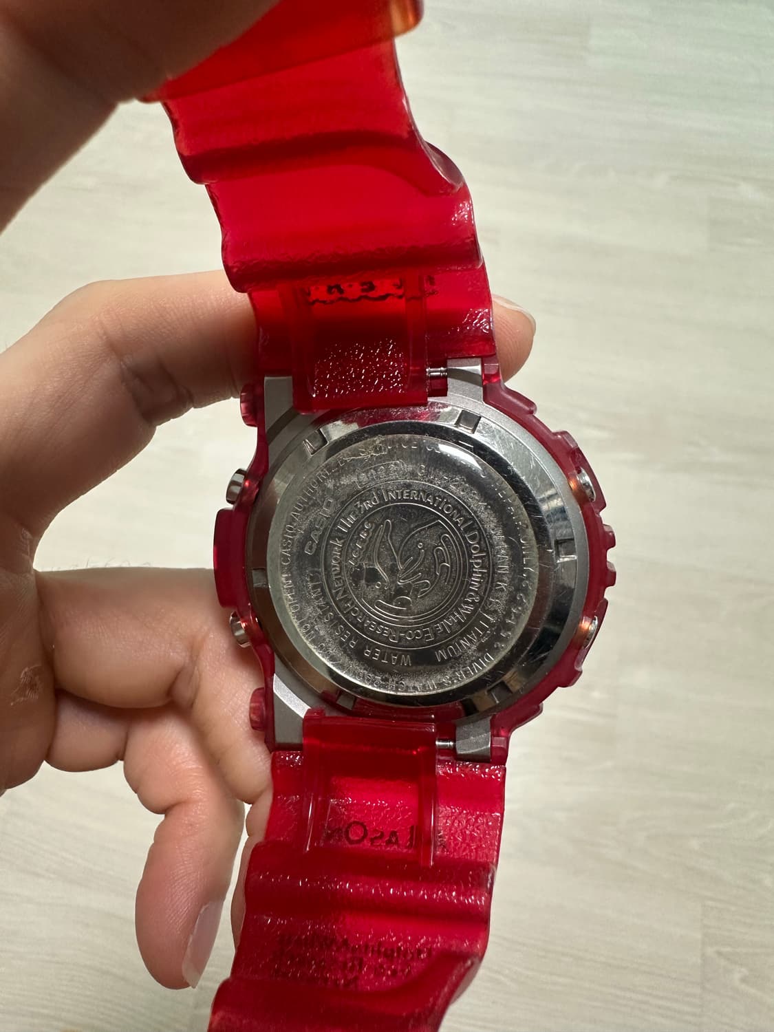[ONE SIZE] 지샥 G-SHOCK 캔디레드 프로그맨 상품이미지4