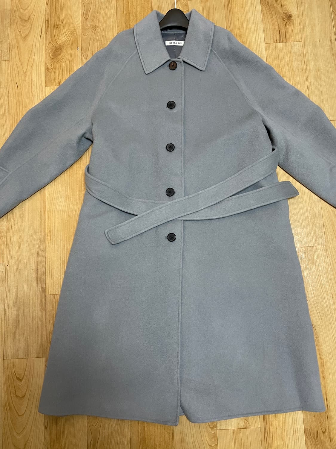 메리온 헤이그 핸드메이드 코트 스카이블루 S 상품이미지4