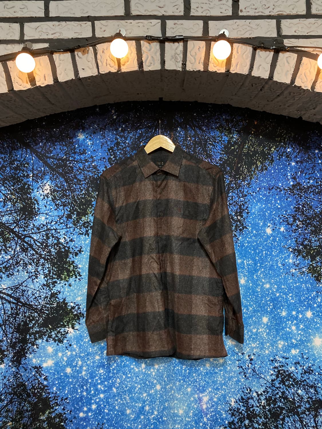 ⚜️DAKS(닥스) 플란넬 체크 셔츠 상품이미지1