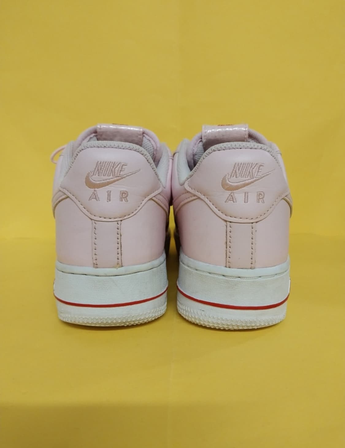 남성 나이키 에어포스1 07 LX 핑크로즈 운동화 (250) 상품이미지4