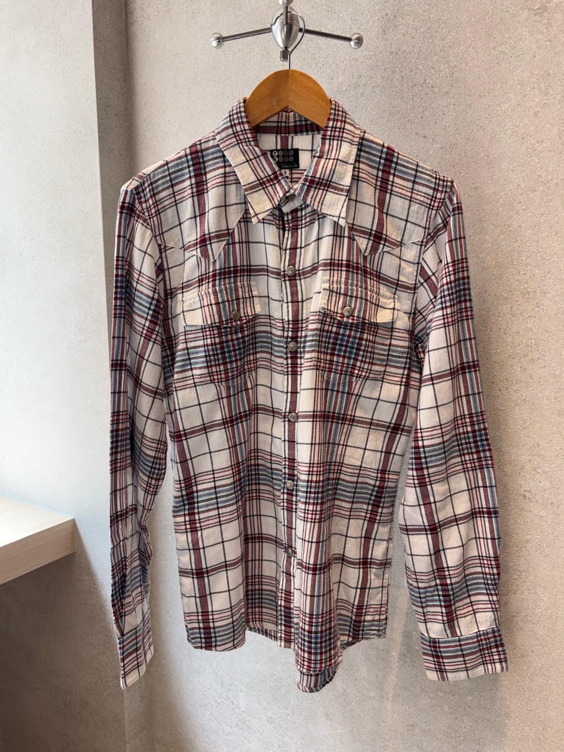 Takeo kikuchi 체크셔츠 상품이미지1