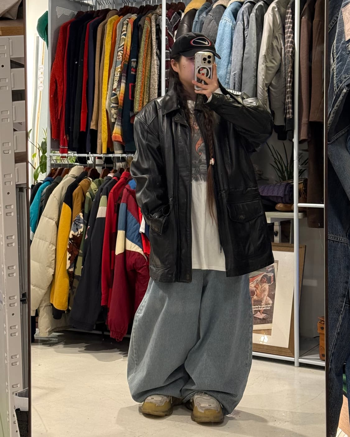 POSITANO sheepskin safari jacket 상품이미지1