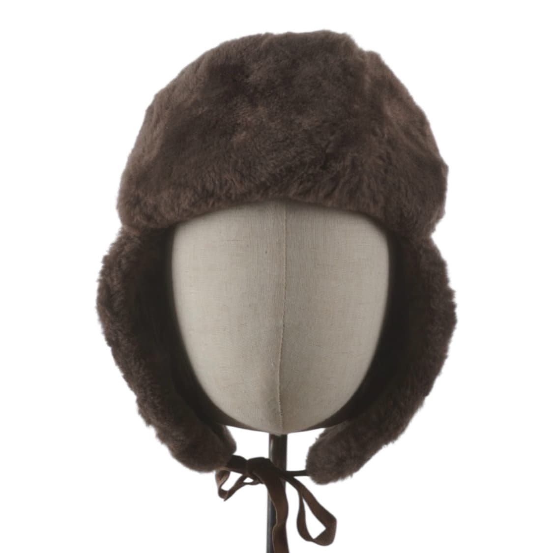 Vintage mouton Bomber hat 상품이미지2