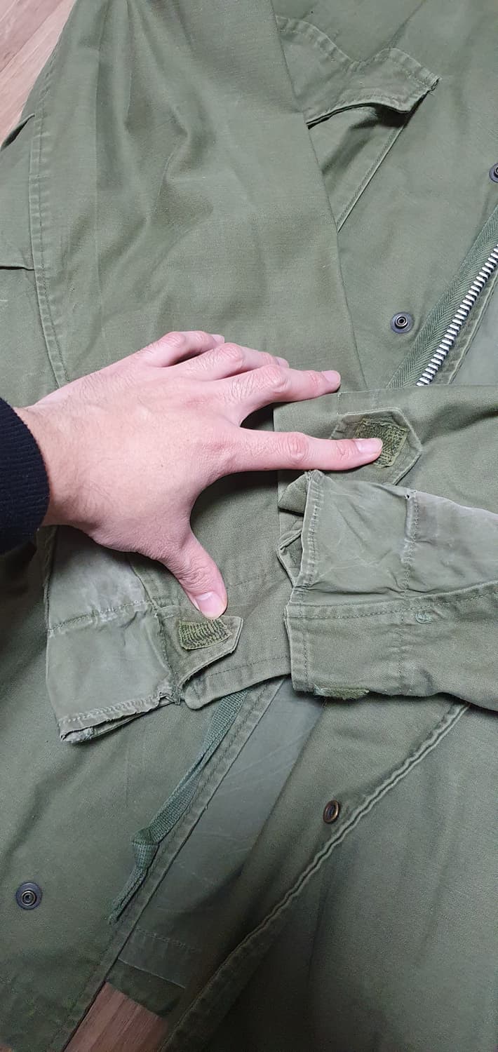 미군 m65 필드자켓 2세대 미디움 레귤러 MR 야전상의 상품이미지4