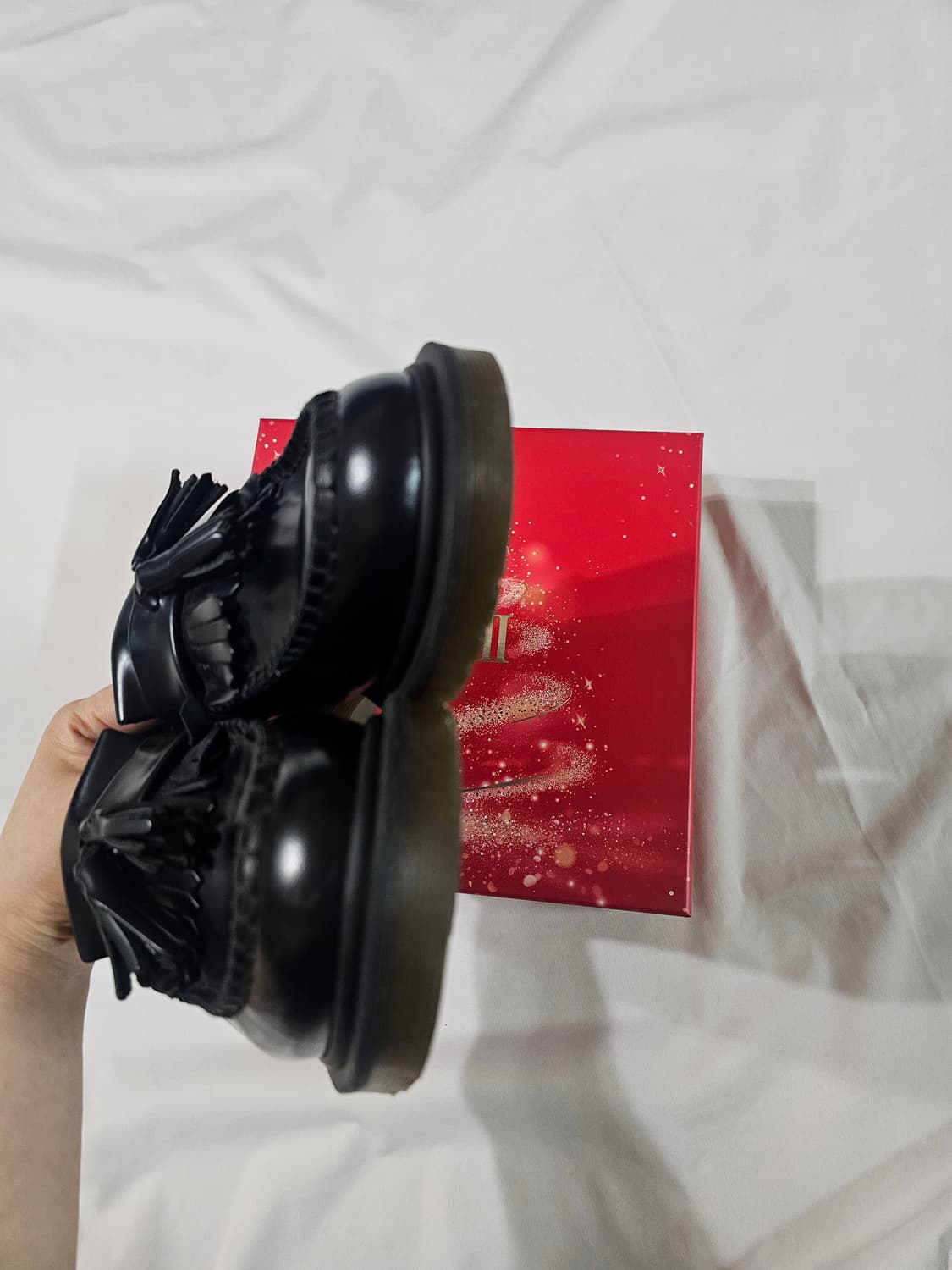 [250,uk6,eu39] 닥터마틴 아드리안 태슬 로퍼 블랙 상품이미지8