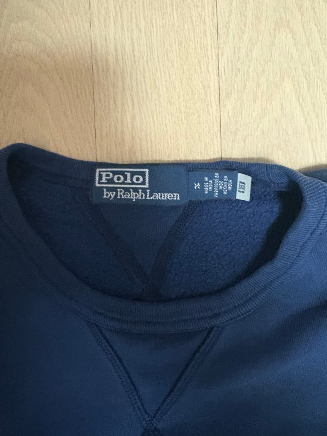 폴로 맨투맨 사이즈M 상품이미지3
