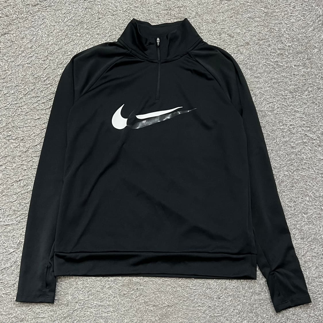 [우먼90] 나이키 러닝 반집업 긴팔티 상품이미지2