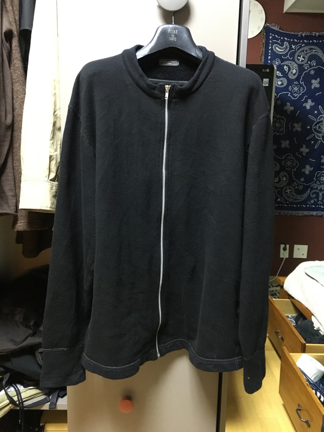 AD1999  다나카 옴므 꼼데가르송 옴므 스웻집업 상품이미지1