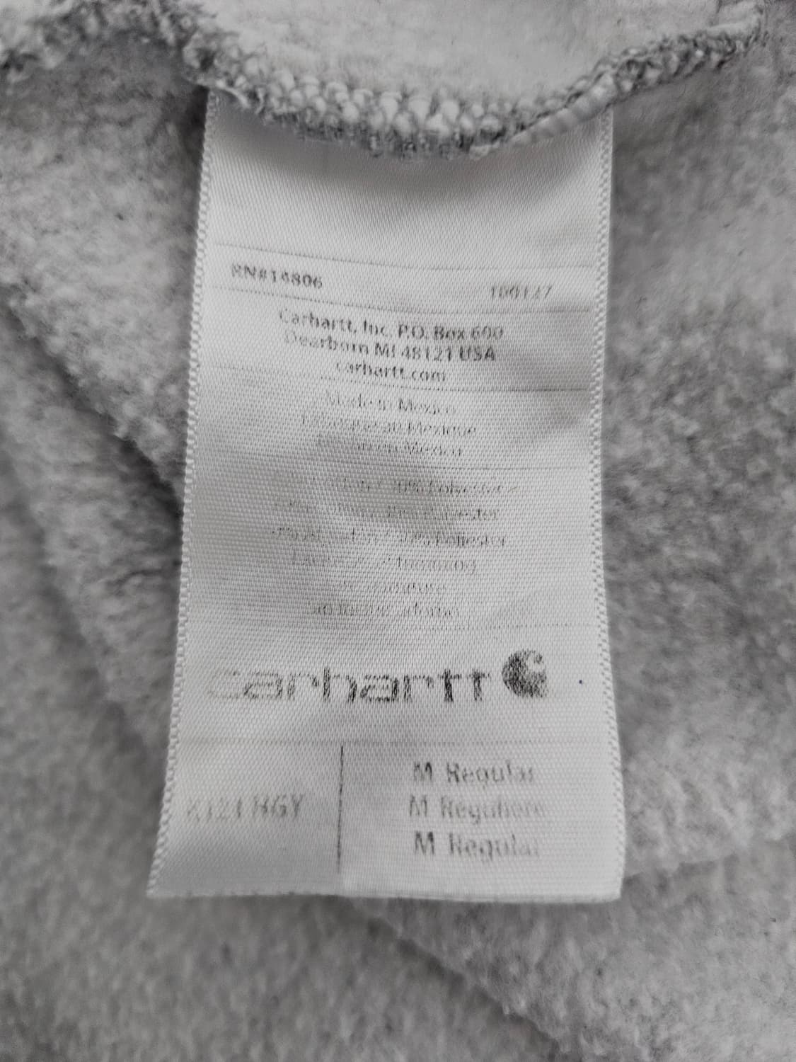 칼하트 기모후드티 M 상품이미지4