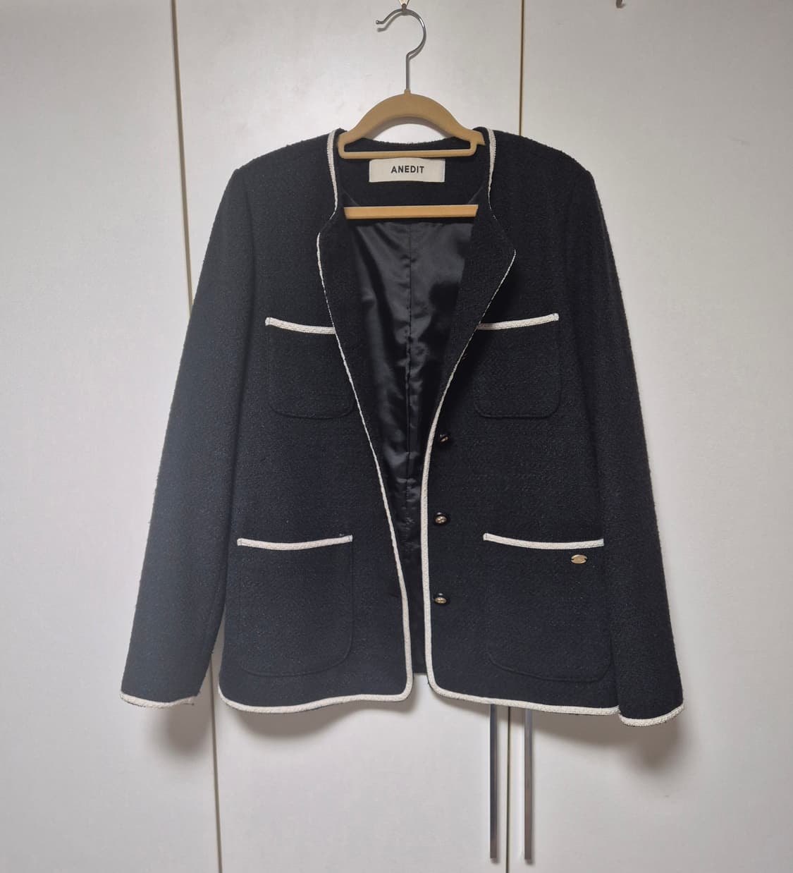 언에디트 ANEDIT 라인 트위드 자켓 상품이미지2