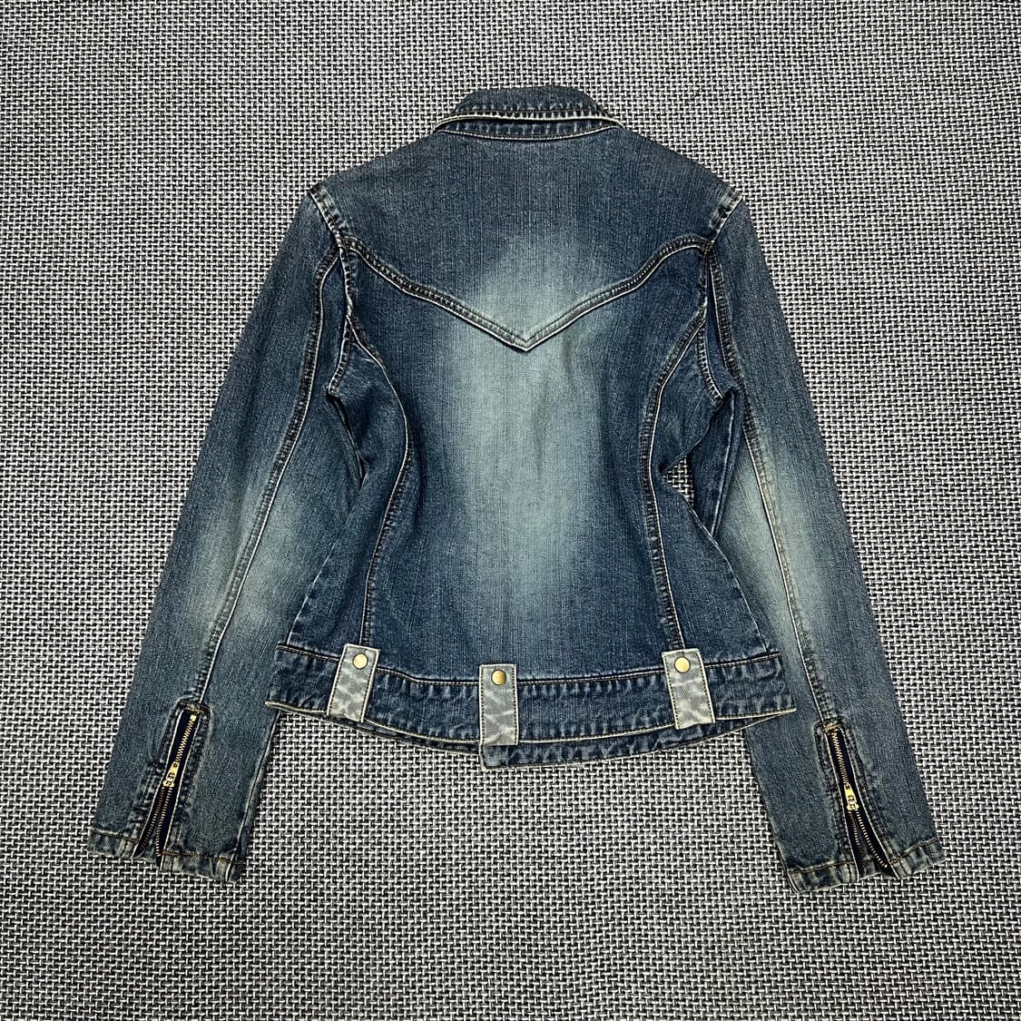 빈티지 워싱 데님자켓 상품이미지4
