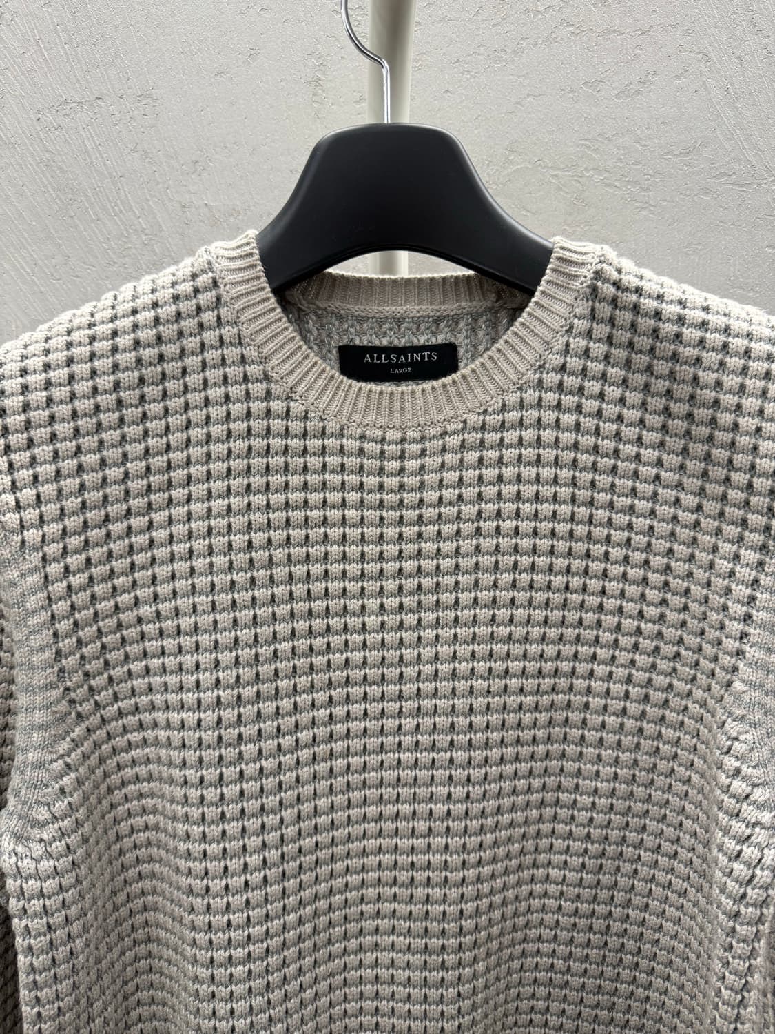 All Saints 미국빈티지 올세인츠 와플 니트 L 상품이미지3