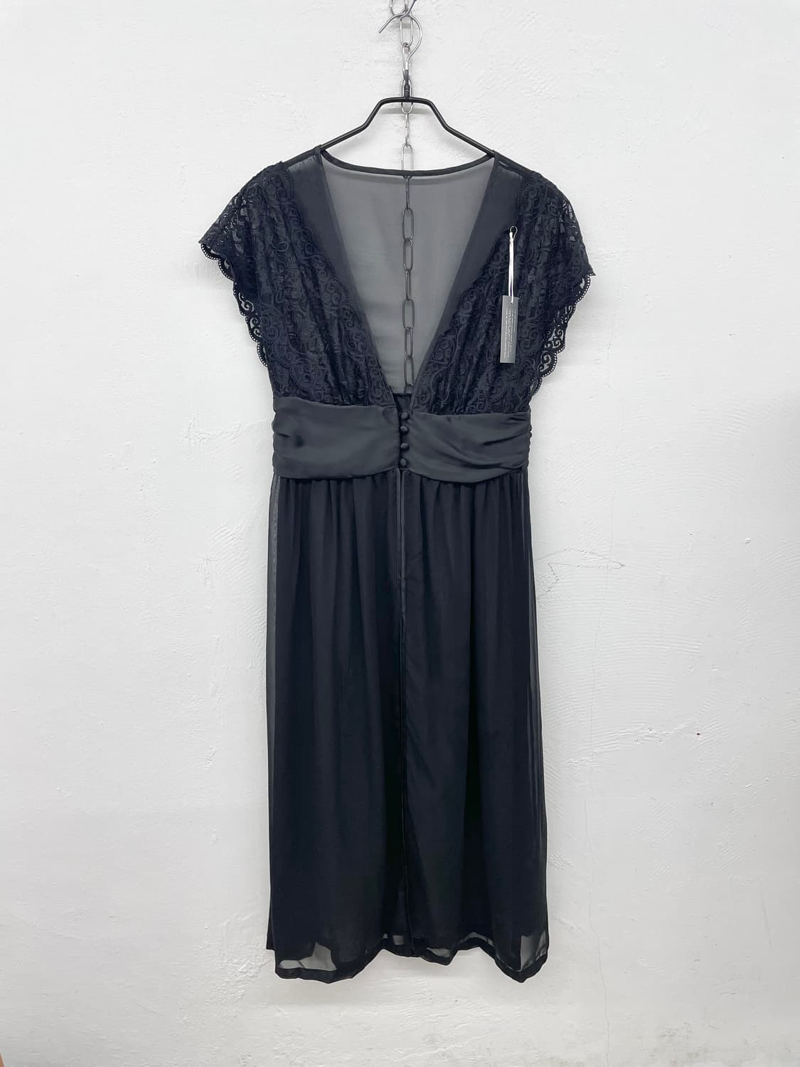 베라왕 블랙페어리 버튼 레이스 로브 상품이미지4