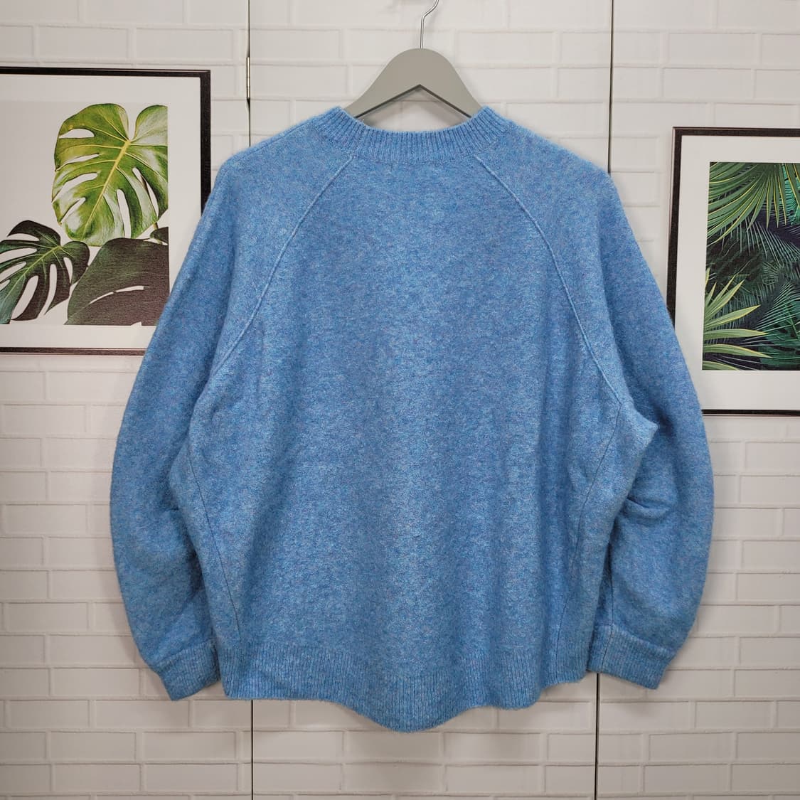 SYSTEM 한섬 시스템 라운드넥 니트 울 스웨터 프리사이즈 상품이미지4