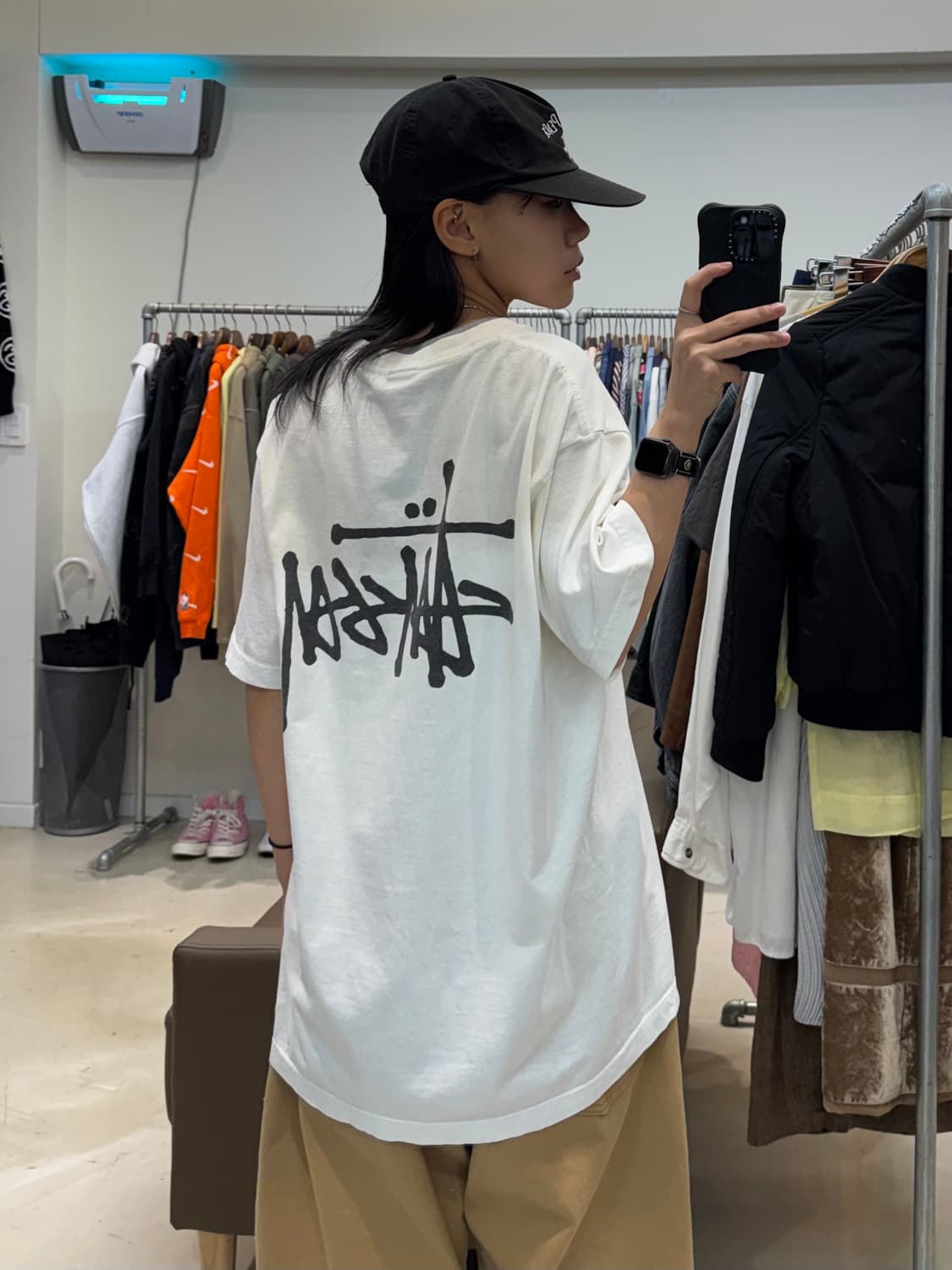 스투시 베이직 로고 반팔 상품이미지7