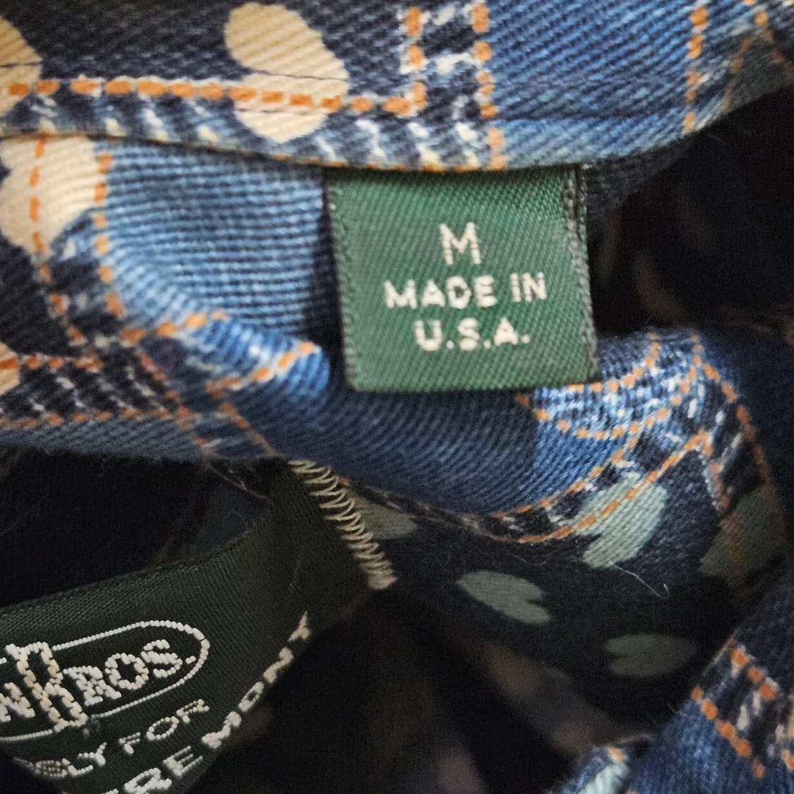 짓먼 브로스 × 오프닝세레모니 하트 패치워크 셔츠 85~90 상품이미지5