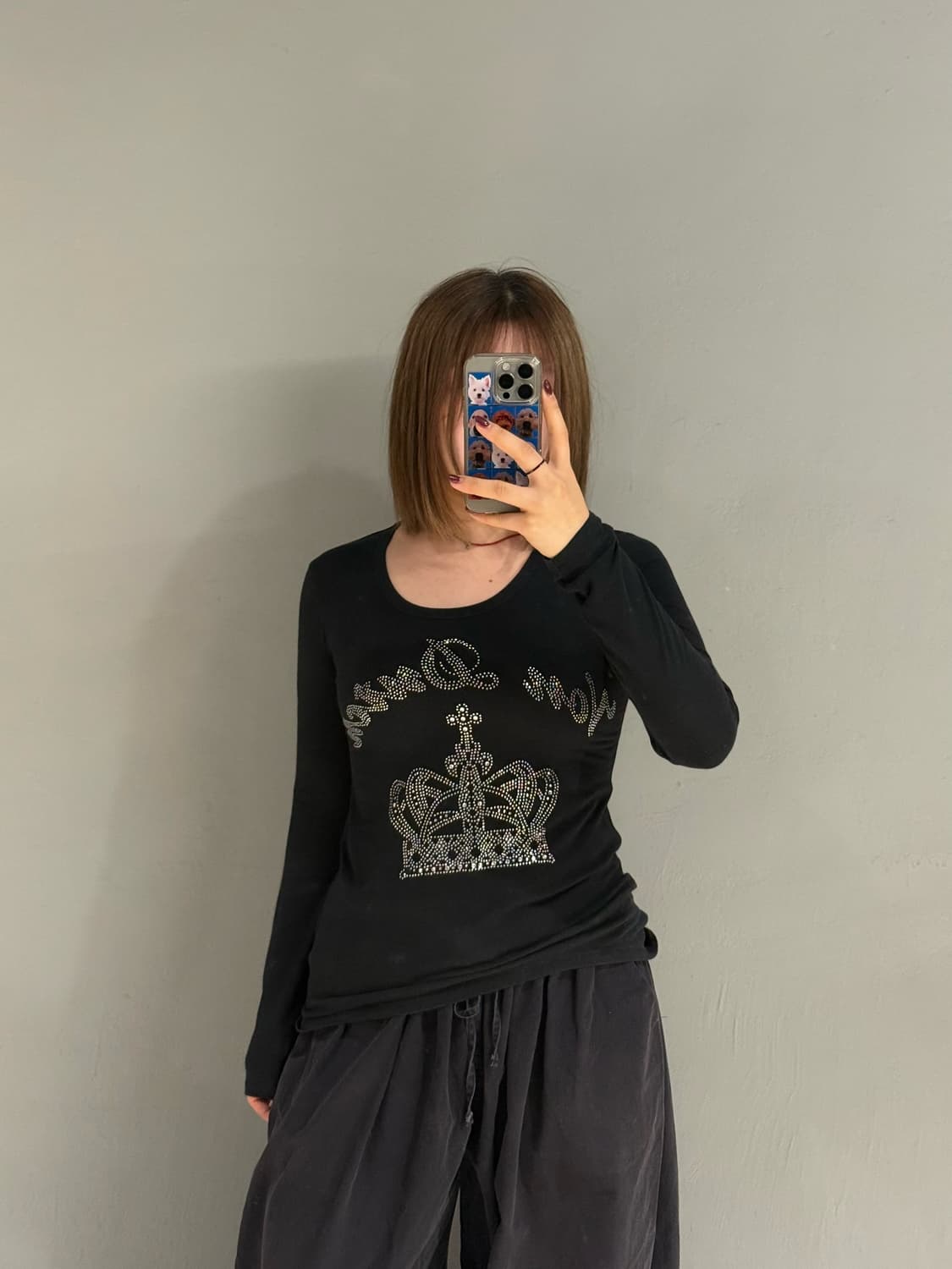 Von dutch crown cubic long sleeve 상품이미지1