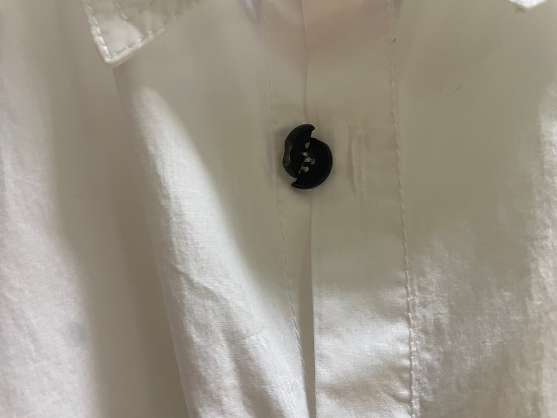 Zara x Ader Error Oversized Shirt White 상품이미지3