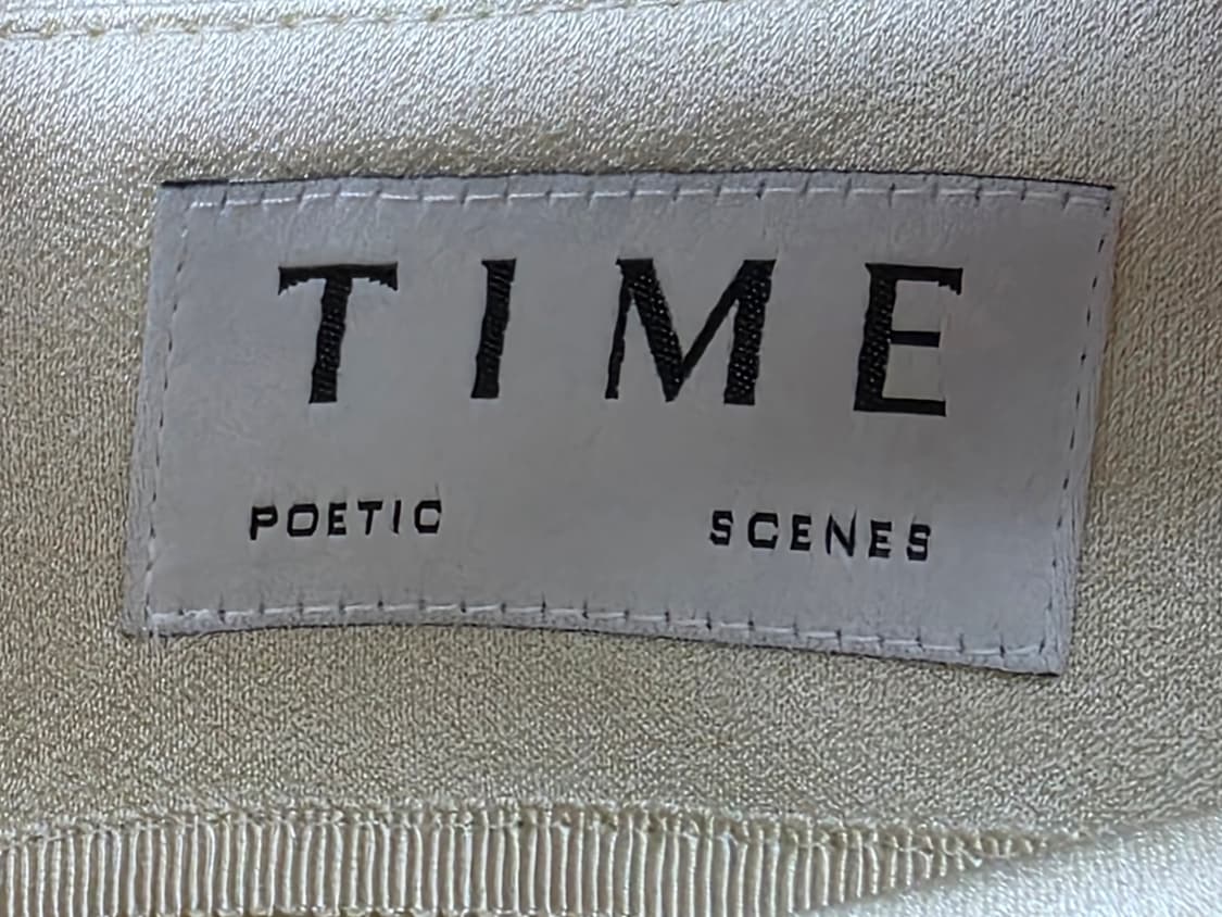 타임 여성 드레스 66~마른77 새틴 드레이프  24SS 봄여름 WM26 상품이미지4