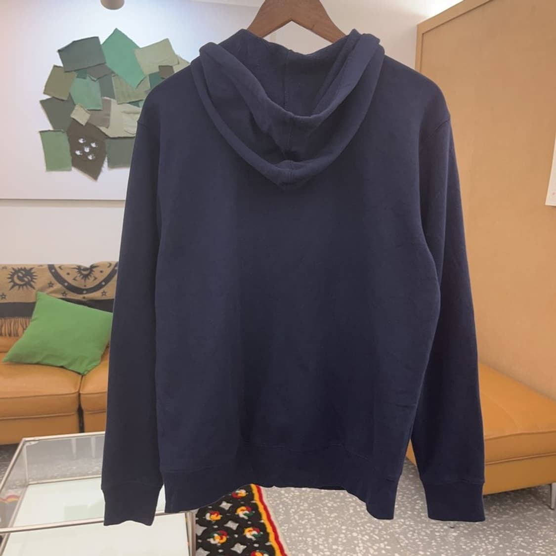 갭 올드스쿨 레트로 Y2K 빅로고 약기모 후드집업 M C08523 상품이미지4