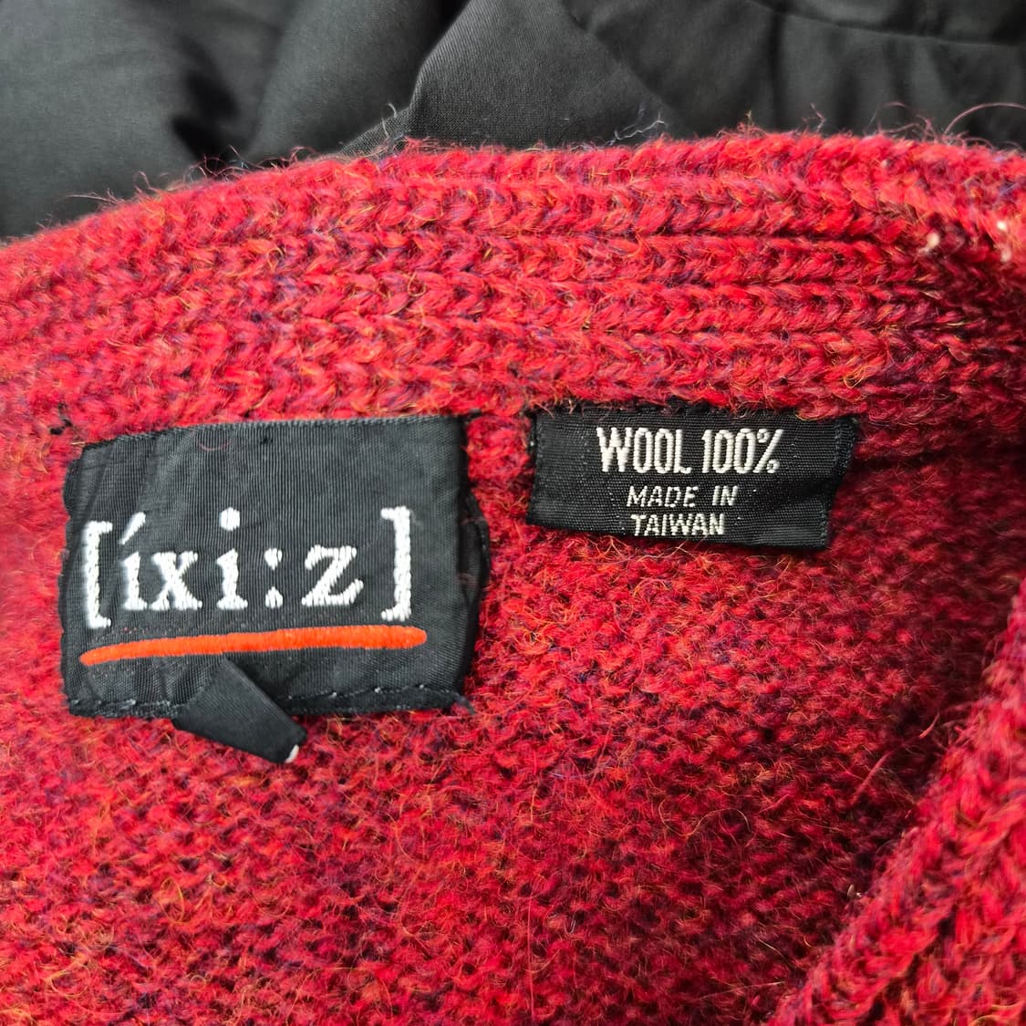 ixi:z 울 100% 헌팅 패치 니트 남녀공용 상품이미지10