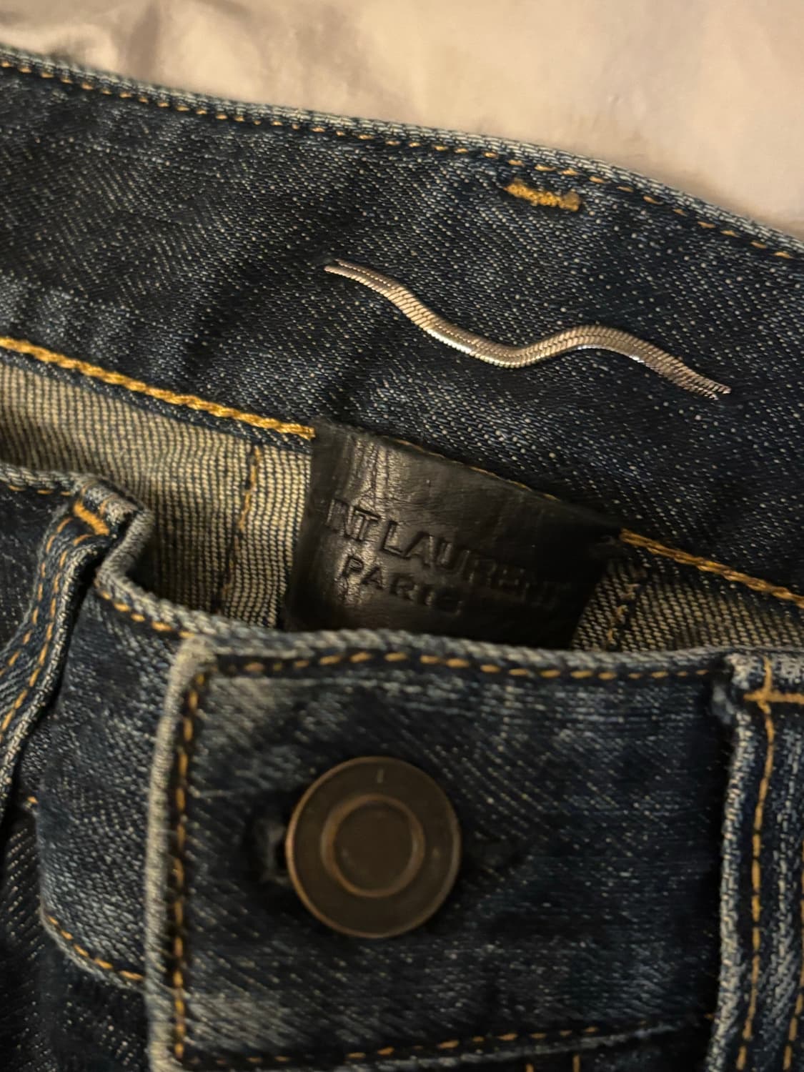 Saint Laurent Paris D02 스키니 데님 상품이미지2