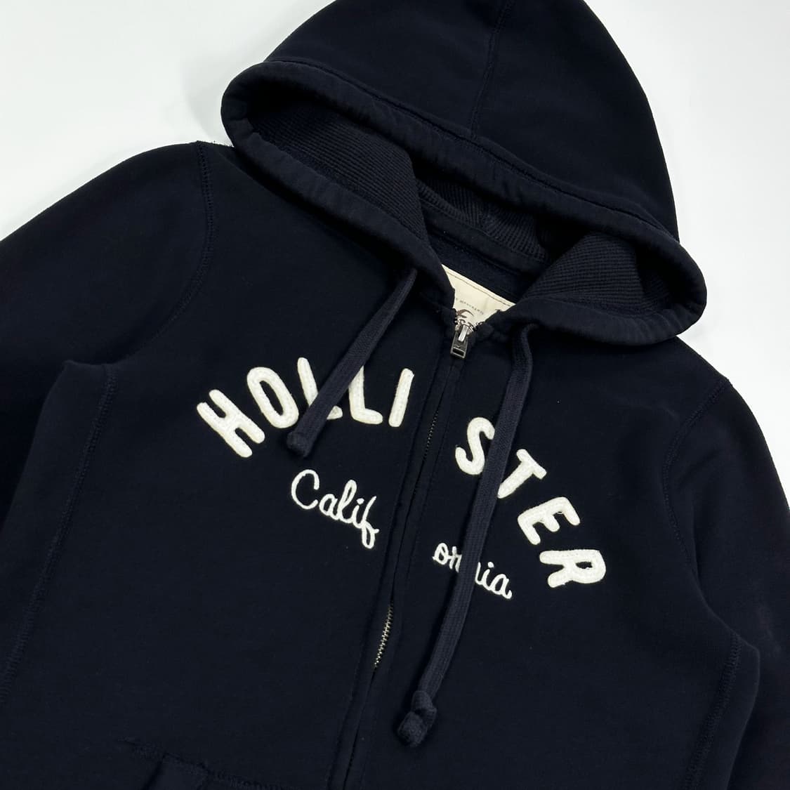 홀리스터 오리지널 y2k 딱붙핏 슬림핏 여성 후드집업 여성M 상품이미지3