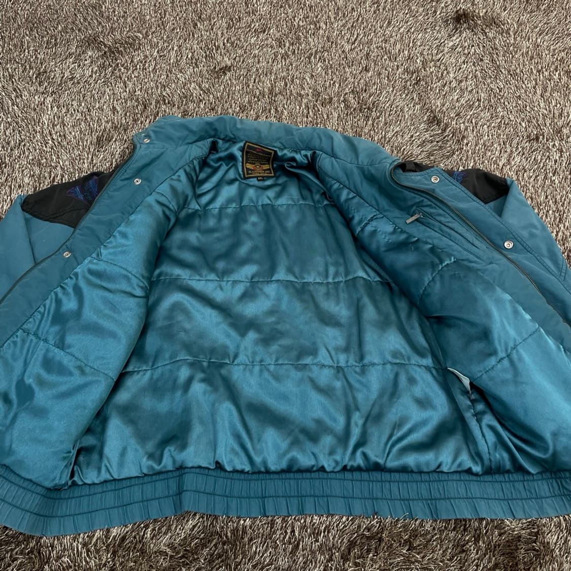 슬레진저 SLAZENGER 90s 올드스쿨 투톤 윈터 점퍼 EEL 상품이미지5