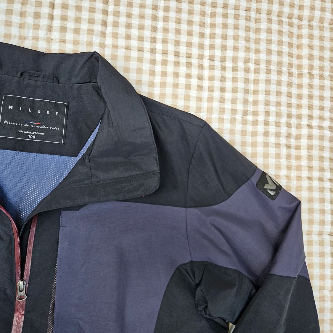 밀레 바람막이 자켓 남자100 상품이미지3