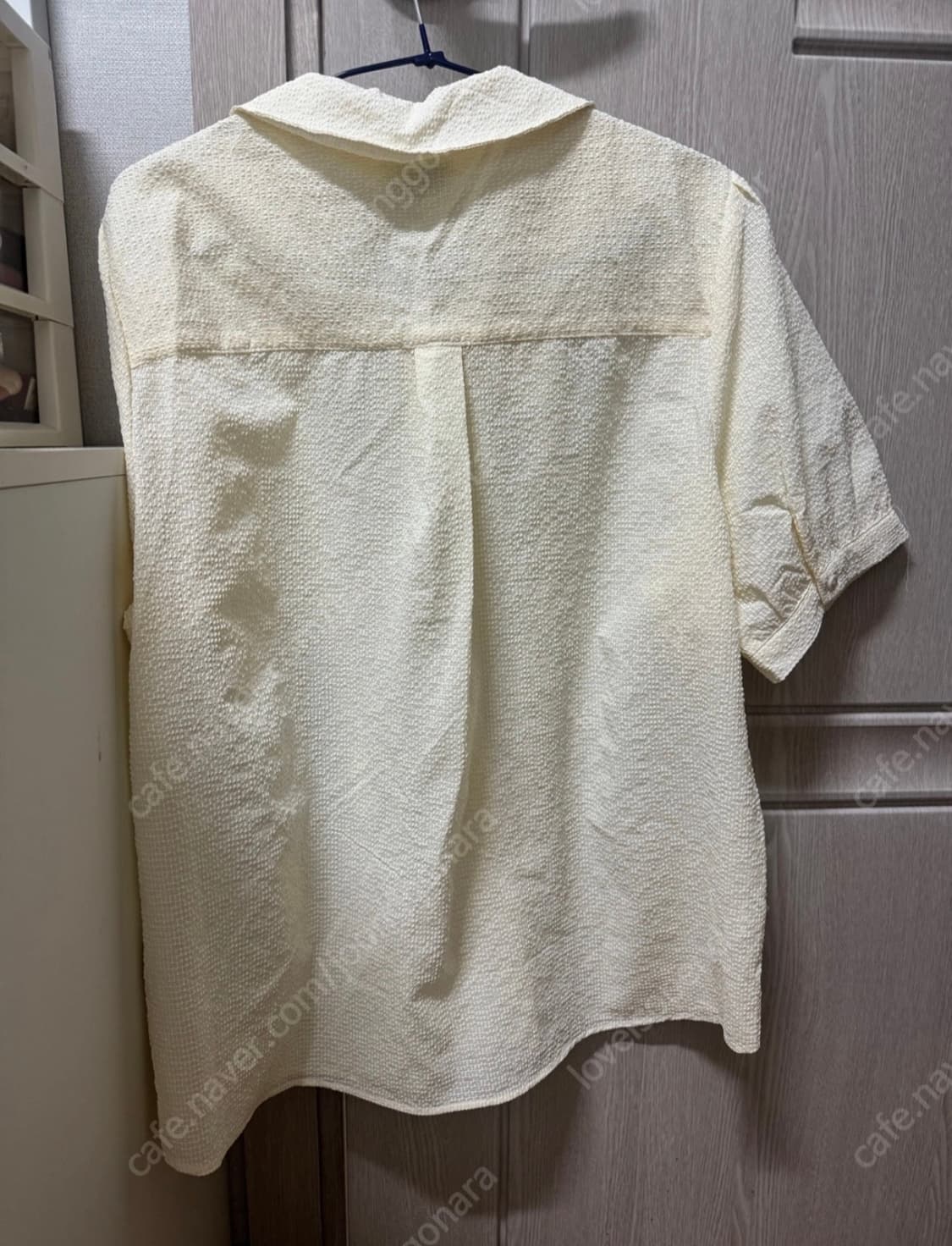 탑텐 topten 시어서커 볼륨 소매 블라우스 상품이미지4