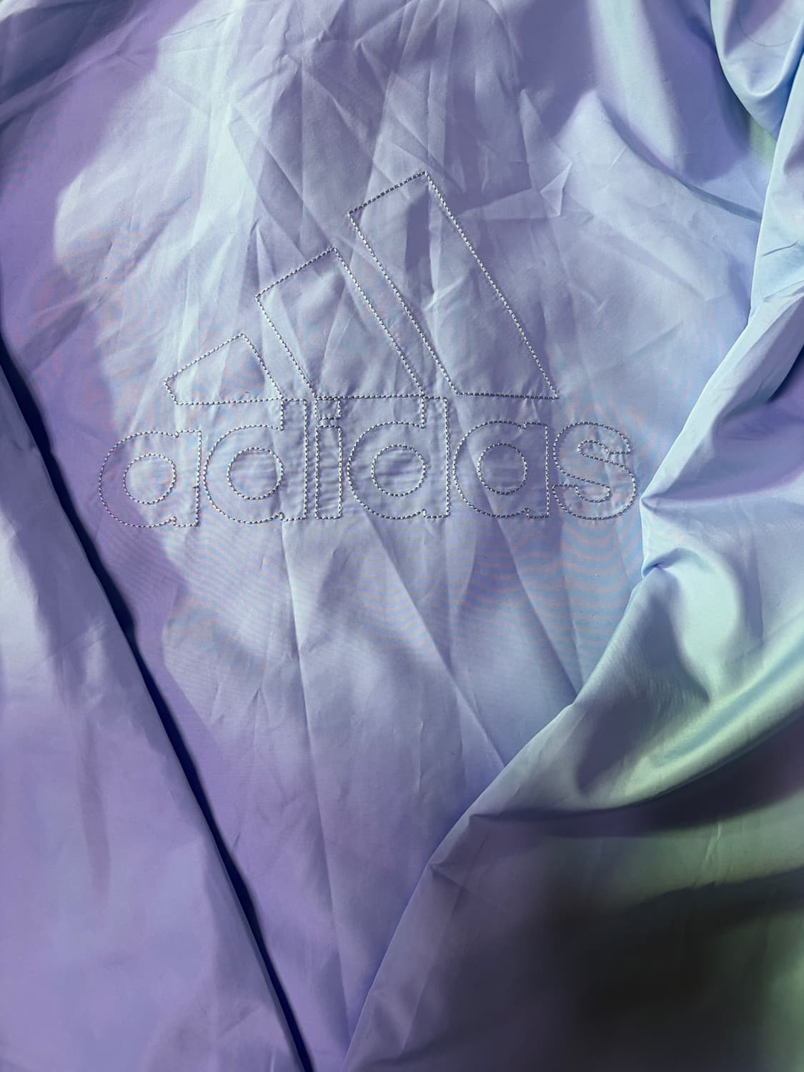 아디다스 올드스쿨 스카이블루 바람막이 상품이미지4