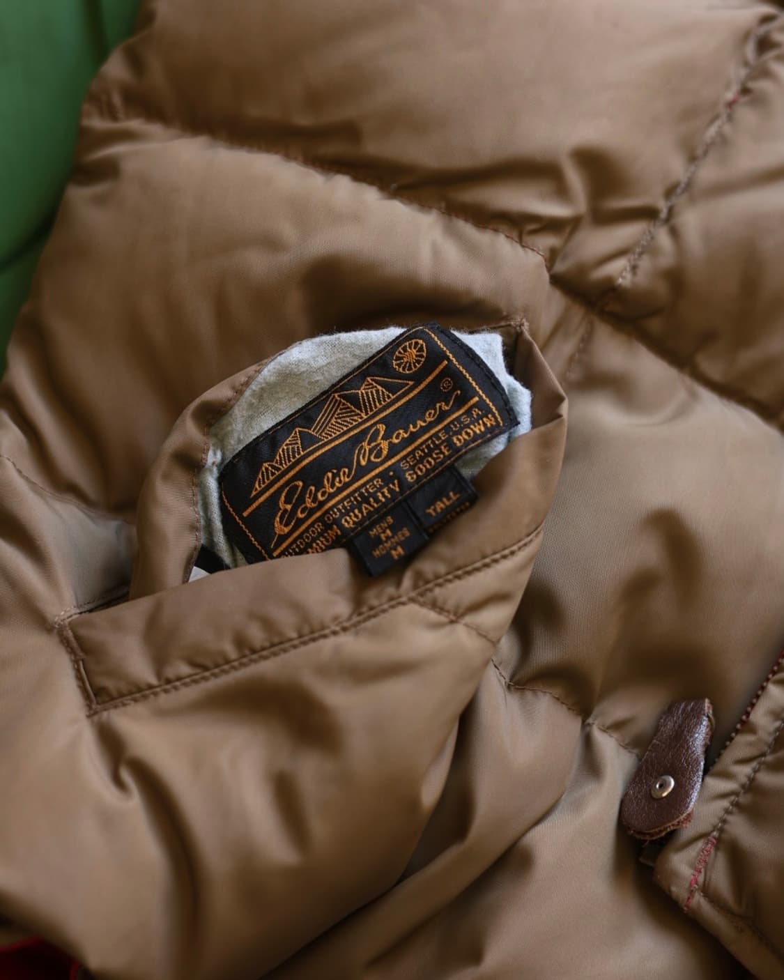 에디바우어 90s 리버시블 케네디언 구스다운 베스트 상품이미지10