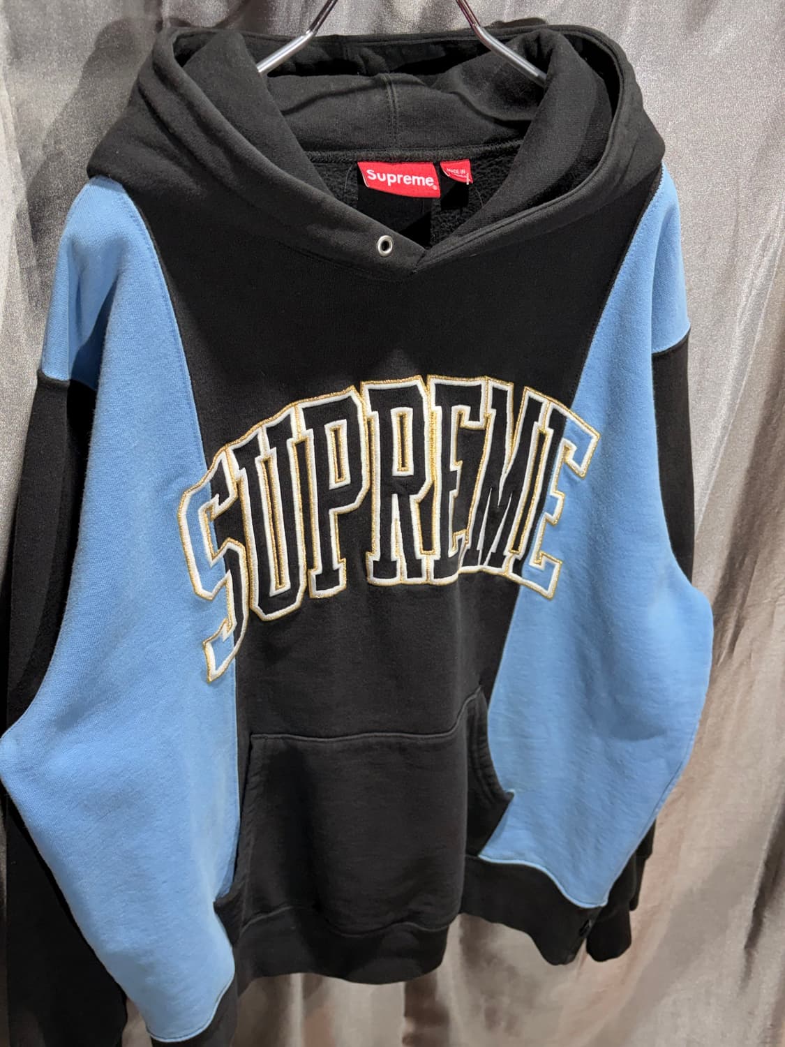 L SUPREME 슈프림 빅패치 스펠링 컬러믹스 후드티 상품이미지4