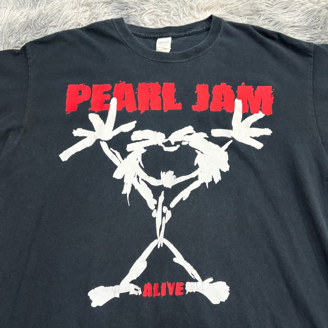 빈티지 Pearl Jam 펄잼 Alive 포스트잇 티셔츠 상품이미지4