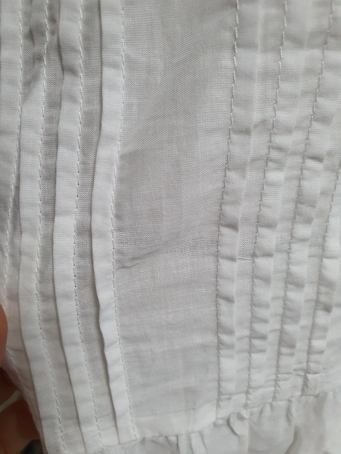 [모리걸] 화이트 펀칭 레이스 롱 레이어드 원피스 상품이미지7