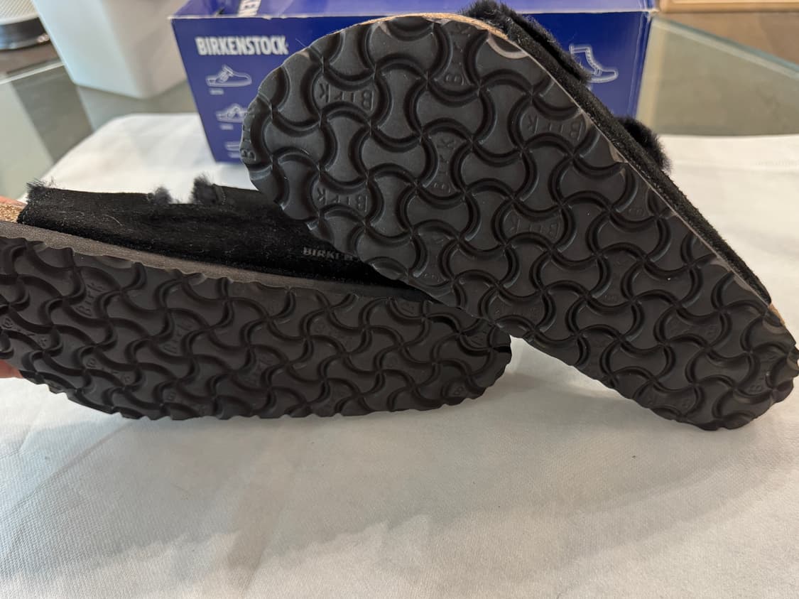 버켄스탁 아리조나 퍼 블랙 37 (240mm) 상품이미지4