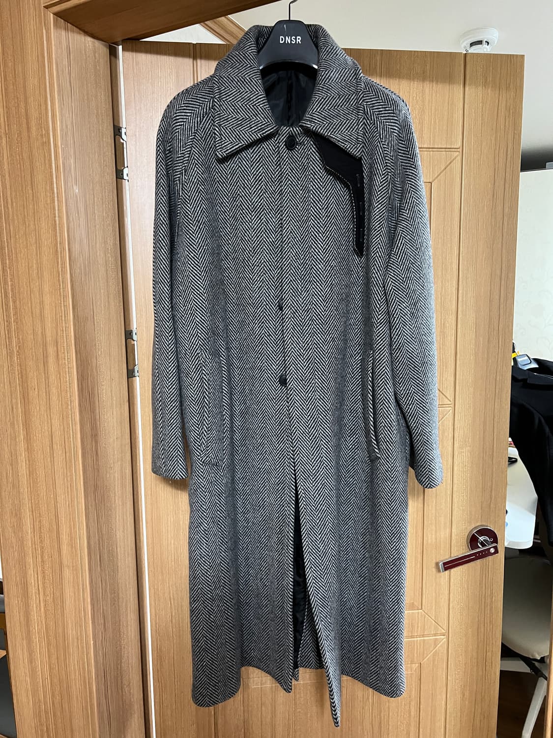 DNSR 빅카라 오버사이즈 발마칸 코트 M 상품이미지2