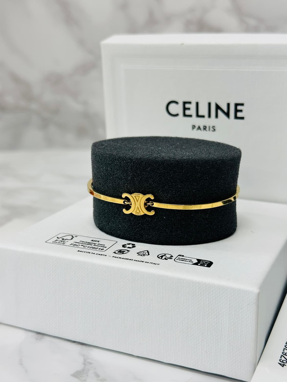 샐린느 트리옹프 팔찌 골드 상품이미지2