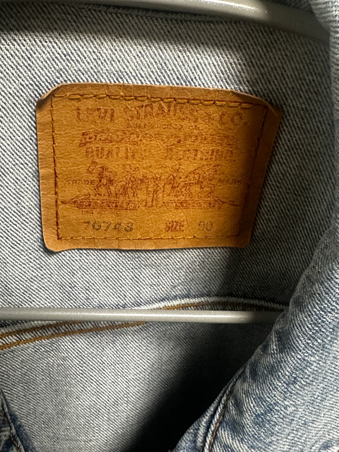 (90) 빈티지 리바이스 데님자켓 상품이미지3