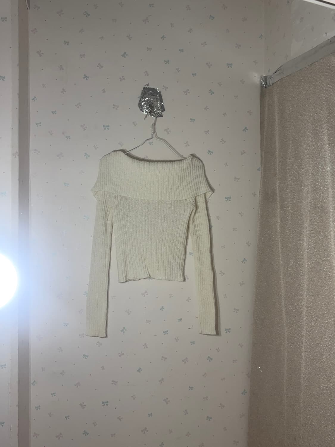 오프숄더 니트 상품이미지2