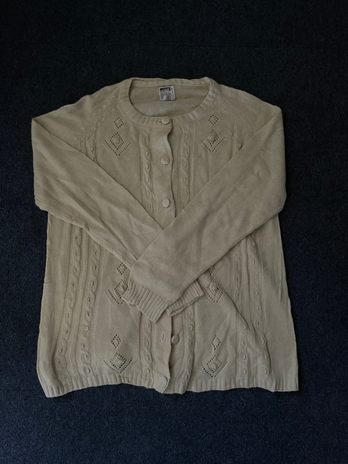 베이지 롱 가디건 상품이미지1