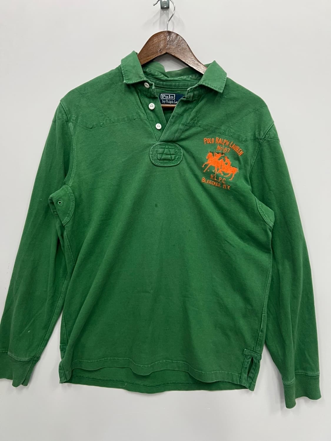 폴로 빅로고 녹색 카라티 상품이미지1