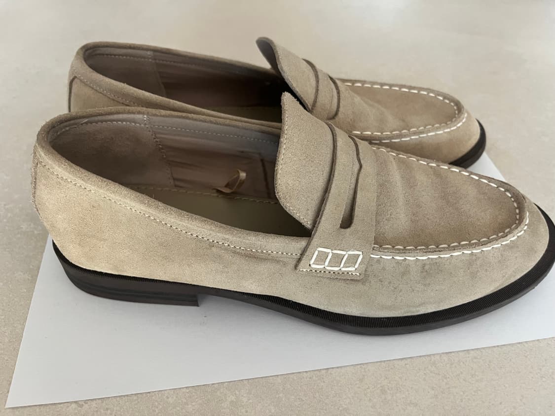 자라 스웨이드 로퍼 39 상품이미지4