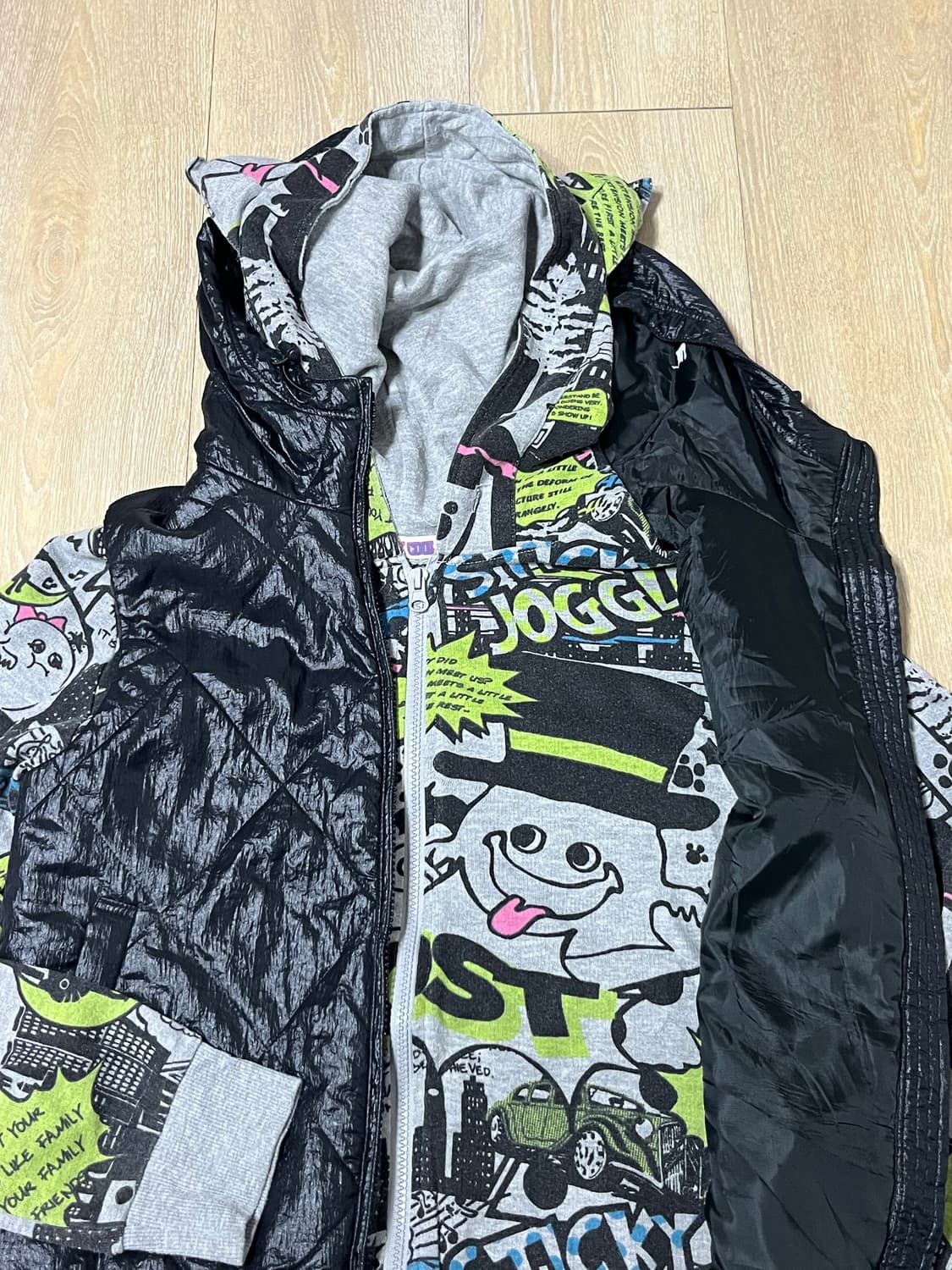 그래픽 후드집업 상품이미지9